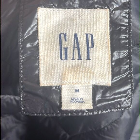 GAP Women's Slim Puffer Jacket - Size Medium - Primaloft - Picture 5 of 6